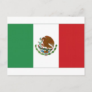Mexico National Flag Postcard