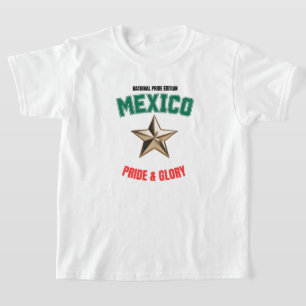 Mexico National Pride Edition Kids Basic T-Shirt