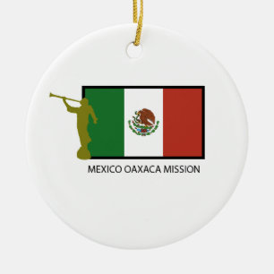 MEXICO OAXACA MISSION LDS CTR CERAMIC TREE DECORATION