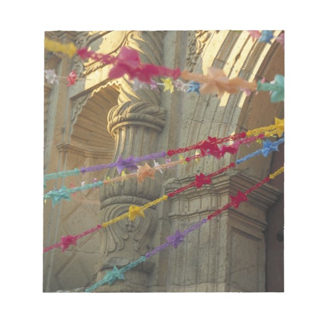 Mexico, Oaxaca, Templo de San Felipe de Neri Notepad (Front)