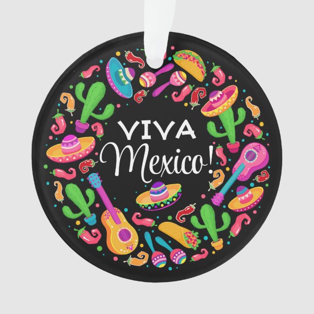 Mexico Ornament - See Back  (Front)