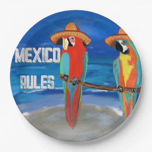 MEXICO PAPER PLATE (Front)