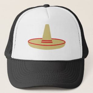 mexico party sombrero trucker hat