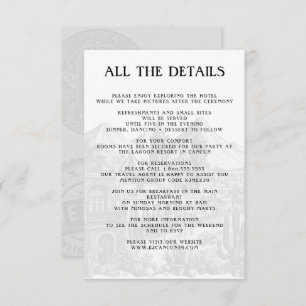 Mexico Passport Details Enclosure Card