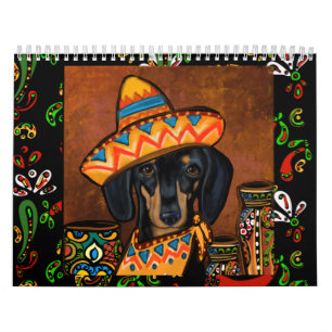 MEXICO  PET ART  CALENDAR