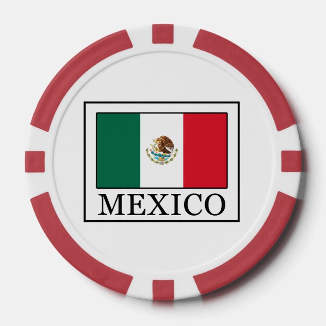 Mexico Poker Chips (Front)
