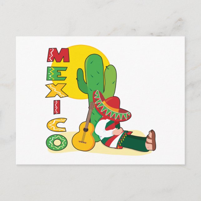 Mexico Postcard (Front)