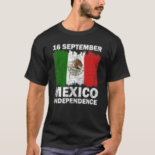 Mexico Pride Independence Day 2022 Mexican Flag 20 T-Shirt