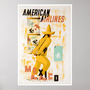 Mexico Print Mexican Art American Travel Poster