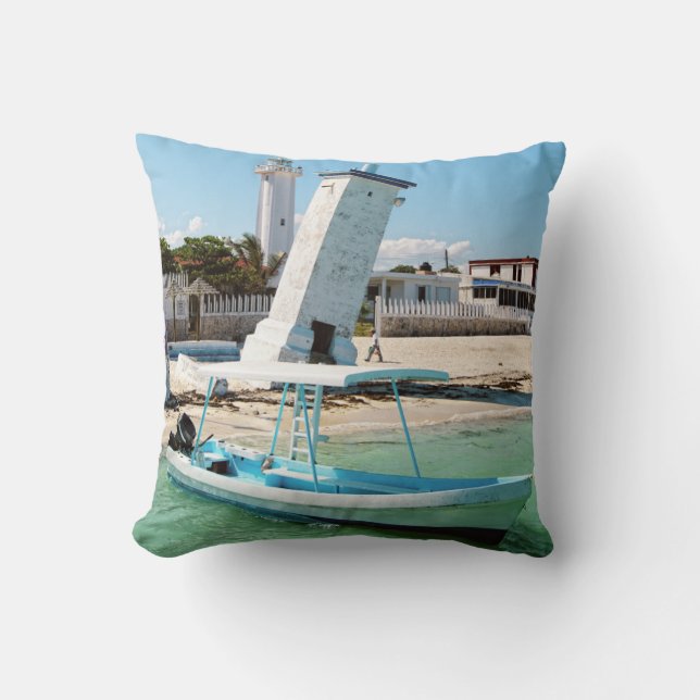 Mexico Puerto Morelos Cushion (Front)