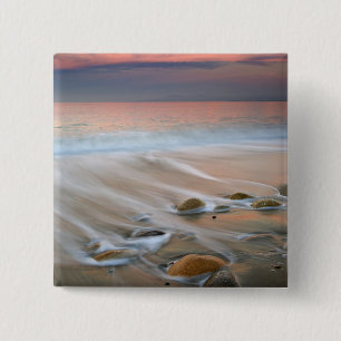 Mexico, Puerto Vallarta. The Bay of Banderas 15 Cm Square Badge