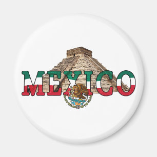 Mexico Pyramids Magnet