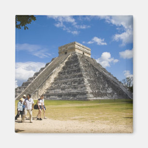 Mexico, Quintana Roo, near Cancun, Chichen 4 Magnet