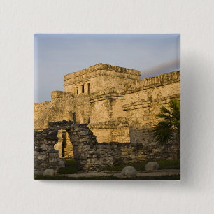 Mexico, Quintana Roo, Yucatan Peninsula, 15 Cm Square Badge