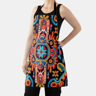 Mexico’s Huichol Art Apron