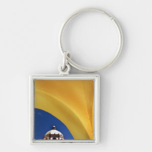 Mexico, San Miguel de Allende. Church framed Key Ring