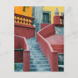 Mexico, San Miguel de Allende, Colorful Postcard
