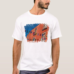 Mexico, San Miguel de Allende. Colourful banners T-Shirt