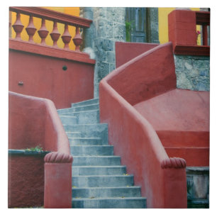 Mexico, San Miguel de Allende, Colourful Ceramic Tile