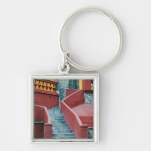 Mexico, San Miguel de Allende, Colourful Key Ring