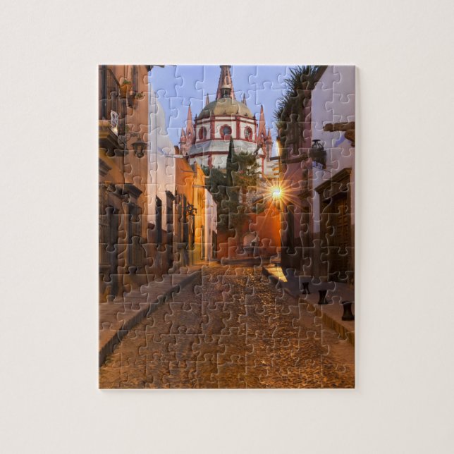 Mexico, San Miguel de Allende. Early morning Jigsaw Puzzle (Vertical)