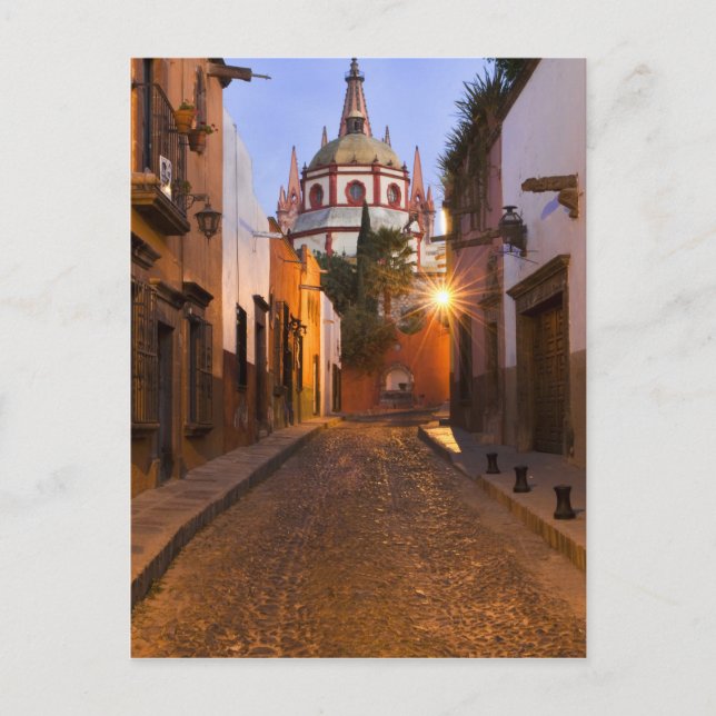 Mexico, San Miguel de Allende. Early morning Postcard (Front)