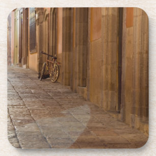 Mexico, San Miguel de Allende, Sidewalk with Coaster