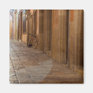 Mexico, San Miguel de Allende, Sidewalk with Magnet