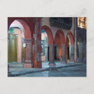 Mexico, San Miguel de Allende, The Jardin, Postcard