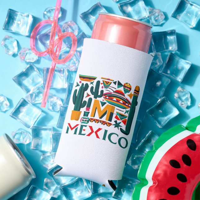 MEXICO SELTZER CAN COOLER (In Situ Summer)