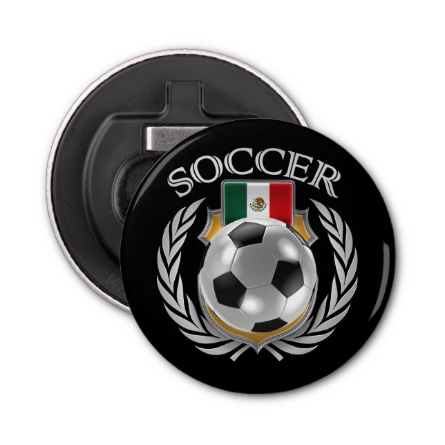 Mexico Soccer 2016 Fan Gear Bottle Opener (Front)