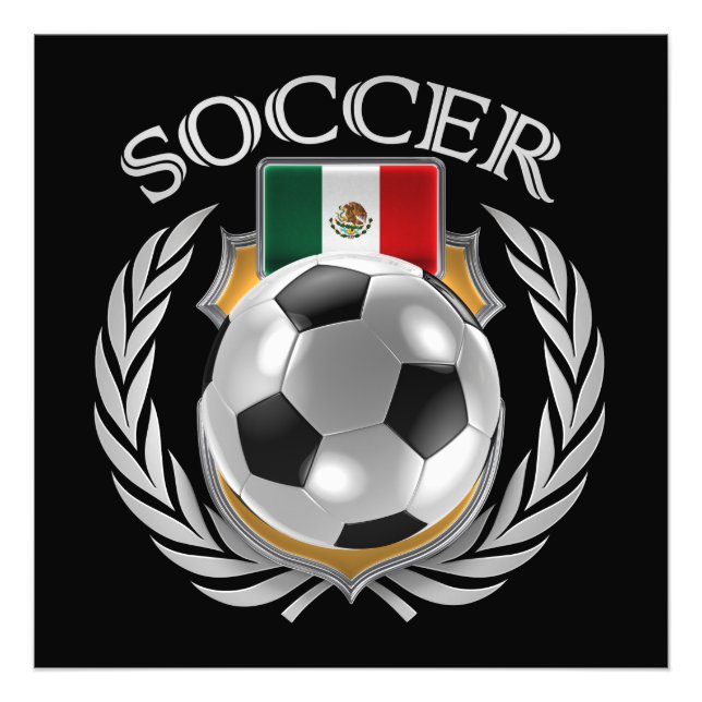 Mexico Soccer 2016 Fan Gear Photo Print (Front)