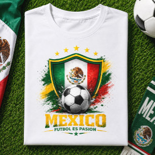 Mexico Soccer Fan El Tri Football World Cup Futbol T-Shirt