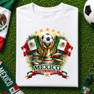 Mexico Soccer Fan El Tri Football World Cup Futbol T-Shirt