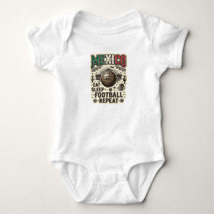 MEXICO Soccer Football Custom 2026 Baby Bodysuit