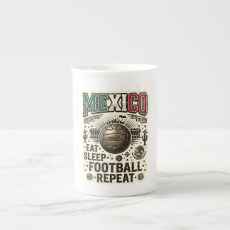 MEXICO Soccer Football Custom 2026 Bone China Mug