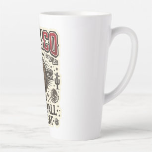 MEXICO Soccer Football Custom 2026 Latte Mug