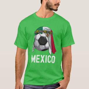 Mexico Soccer Love Mexican Jersey Futbol Football T-Shirt