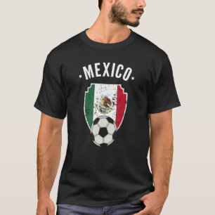 Mexico Soccer Mexico Flag Football Mexican Pride R T-Shirt