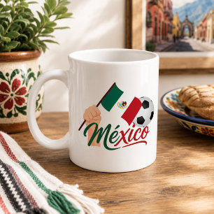 Mexico Soccer Pride  Coffee Mug