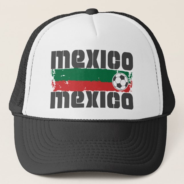 Mexico Soccer Trucker Hat (Front)