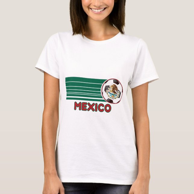 Mexico Soccer Womens Tank Top Shirt (Front)
