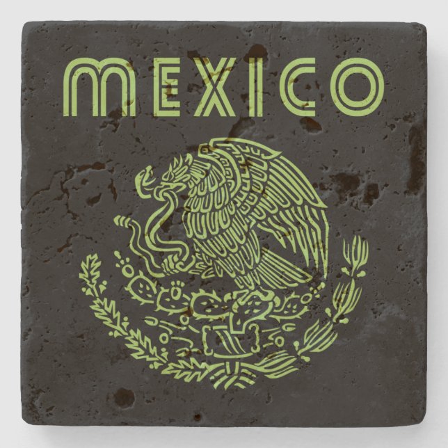 Mexico Stone Coaster (Front)