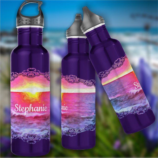 Mexico Sunset 0909 710 Ml Water Bottle (Creator Uploaded)