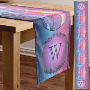 Mexico Sunset 0909 Long Table Runner