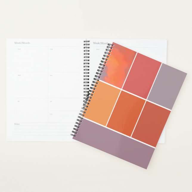 Mexico Sunset Colours Planner (Display)