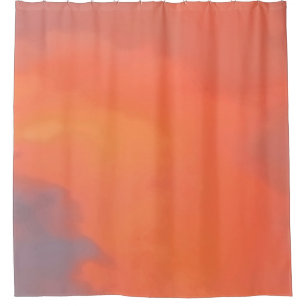 Mexico Sunset Colours Shower Curtain