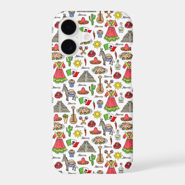 Mexico | Symbols Pattern (Back)