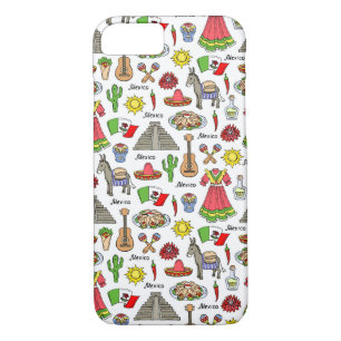 Mexico   Symbols Pattern iPhone 8/7 Case
