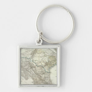 Mexico, Texas, Californien, C America Key Ring